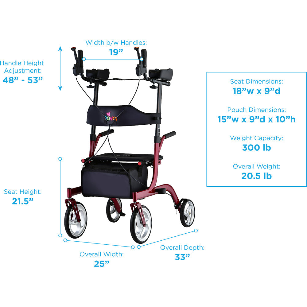 Nova Medical - Phoenix Rise UP Rollator 4801