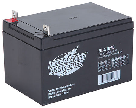 Interstate Battery - SLA1098 - 12 volt 12 amp - Interstate Battery ...